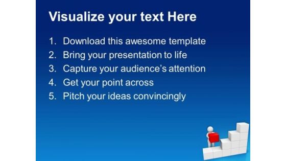 Red Cube With White Cubes PowerPoint Templates Ppt Backgrounds For Slides 0713