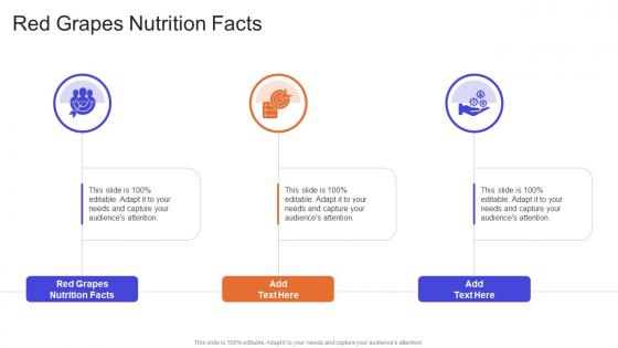 Red Grapes Nutrition Facts In Powerpoint And Google Slides Cpb