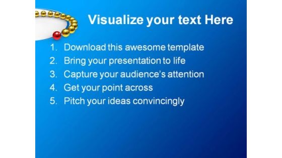 Red Leader Leadership PowerPoint Themes And PowerPoint Slides 0411