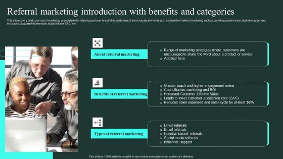 Referral Marketing Introduction With Benefits And Categories Word Of Mouth Marketing Portrait Pdf Referral Marketing Introduction With Benefits And Categories Word Of Mouth Marketing Portrait Pdf