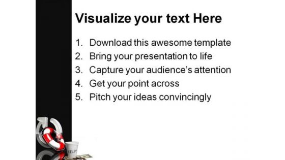 Refresh Help Security PowerPoint Backgrounds And Templates 0111