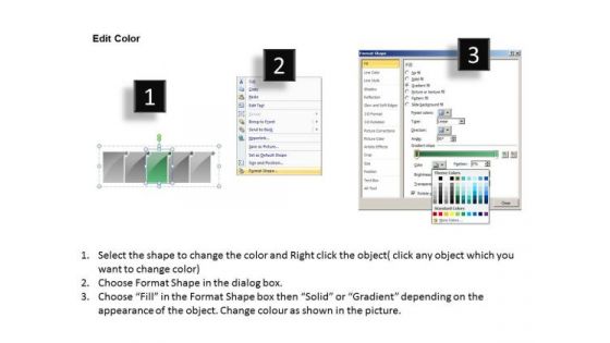 Reinforcing Layers 5 Stages Process Flow Charts PowerPoint Templates