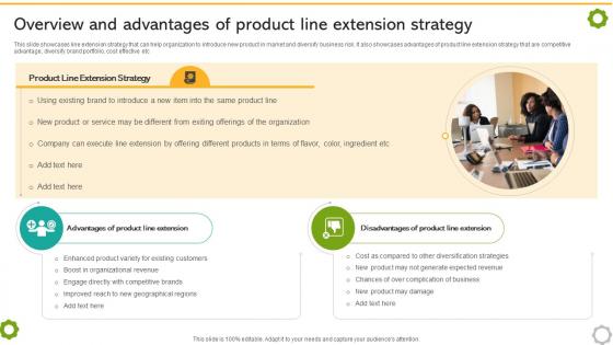 Related And Unrelated Overview And Advantages Of Product Line Extension Strategy SS V