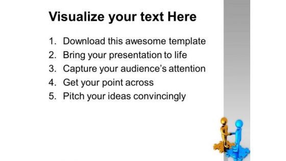 Relation Maintaining With Partners Is Good PowerPoint Templates Ppt Backgrounds For Slides 0613