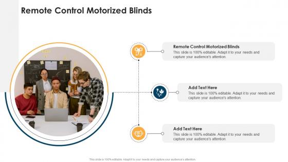 Remote Control Motorized Blinds In Powerpoint And Google Slides Cpb