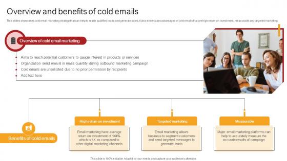 Remote Sales Plan For Overview And Benefits Of Cold Emails Strategy SS V