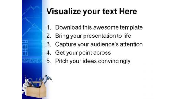 Repairman Architecture PowerPoint Backgrounds And Templates 1210