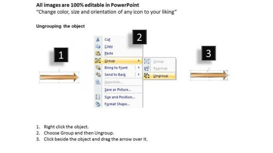 Representation Of 4 Steps Using Parallel Arrows Online Business Plan PowerPoint Slides