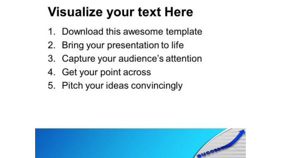 Representation Of Growth And Success PowerPoint Templates Ppt Backgrounds For Slides 0313