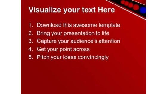 Representation Of Qualities In Good Leader PowerPoint Templates Ppt Backgrounds For Slides 0413