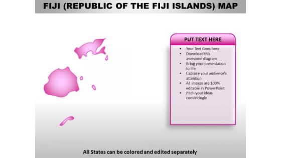 Republic Of The Fiji Island PowerPoint Maps