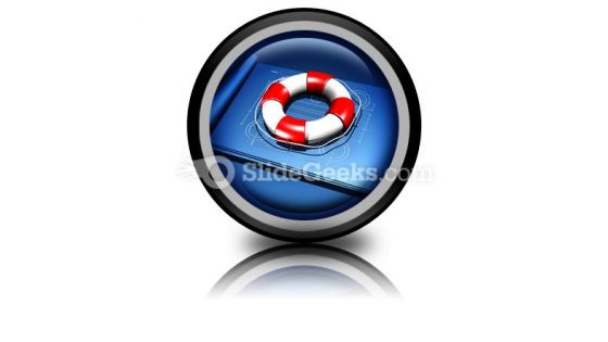 Rescue Plan PowerPoint Icon Cc