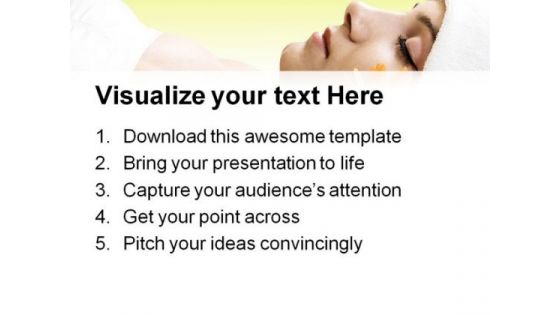 Resting In Spa Beauty PowerPoint Themes And PowerPoint Slides 0311