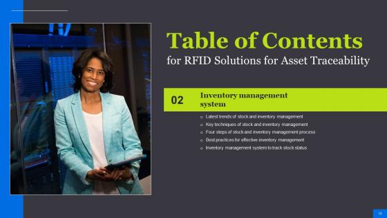 RFID Solutions For Asset Traceability Ppt Powerpoint Presentation Complete Deck With Slides