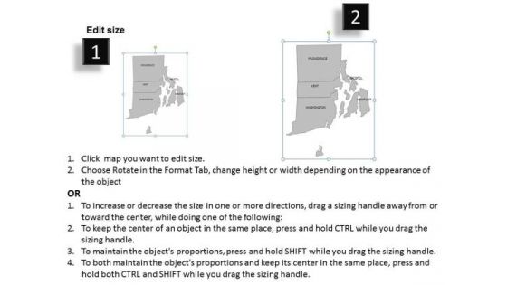 Rhode Island PowerPoint Maps