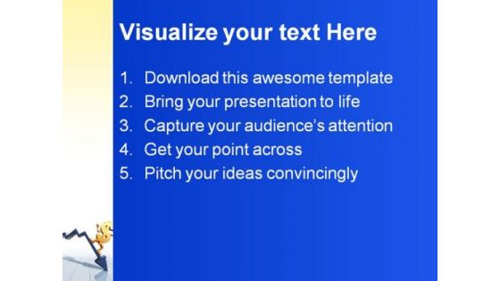 Riding The Downturn Business PowerPoint Themes And PowerPoint Slides 0811