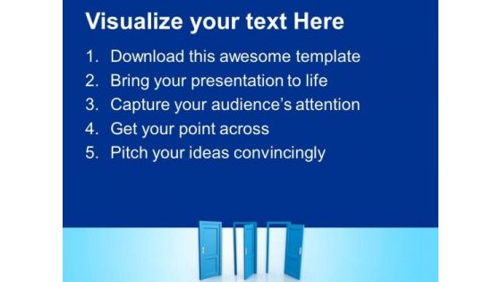 Right Choice For New Career Opportunties PowerPoint Templates Ppt Backgrounds For Slides 0613