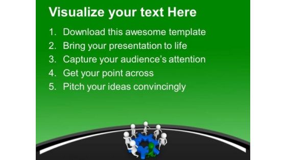 Right Circles Are Good For Business PowerPoint Templates Ppt Backgrounds For Slides 0613