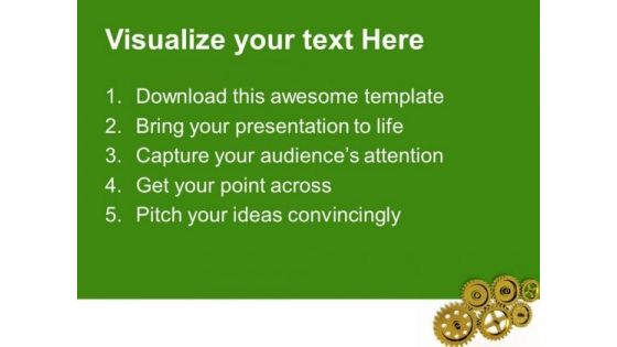 Right Gears Are Important For Financial Problem PowerPoint Templates Ppt Backgrounds For Slides 0713