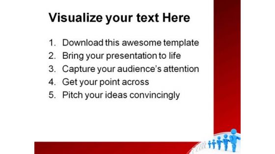 Right Way Leadership PowerPoint Templates And PowerPoint Backgrounds 0811