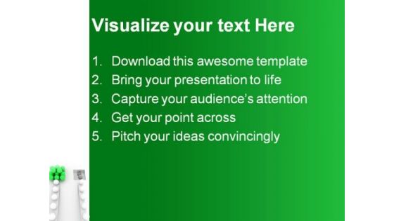 Right Way Leadership PowerPoint Themes And PowerPoint Slides 0911