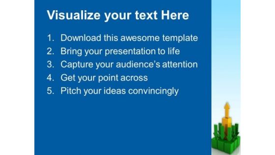 Rising Leader With Team Mates Winner PowerPoint Templates Ppt Backgrounds For Slides 0413