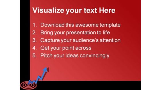 Rising Stocks Marketing PowerPoint Themes And PowerPoint Slides 0411