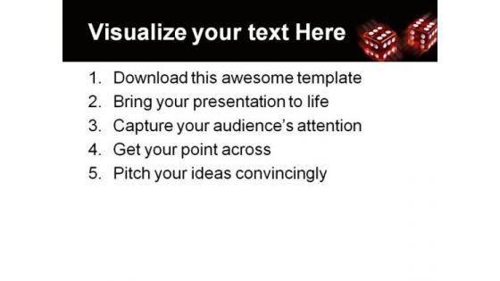 Risk Business PowerPoint Template 0610