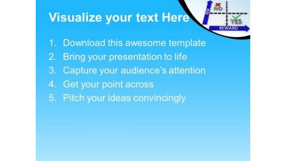 Risk Vs Reward Matrix Targets PowerPoint Templates And PowerPoint Themes 0812