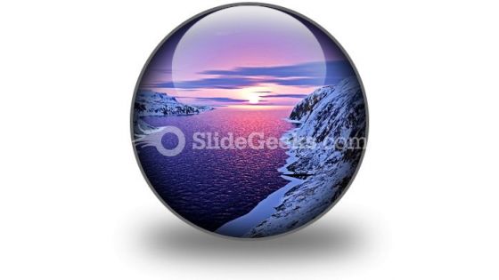 River PowerPoint Icon C