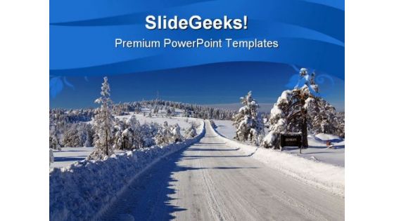 Road01 Nature PowerPoint Templates And PowerPoint Backgrounds 0811