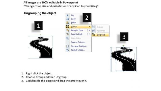 Road To Success And Targets PowerPoint Slides And Ppt Diagram Templates
