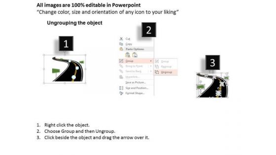 Roadmap For Business Planning PowerPoint Template