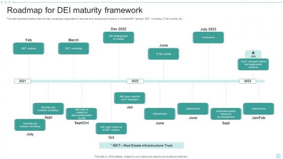 Roadmap For DEI Maturity Framework Download Pdf
