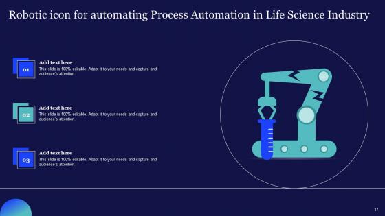 Robotic Process Automation In Life Science Industry Ppt Powerpoint Presentation Complete Deck With Slides