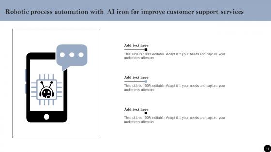 Robotic Process Automation With AI Ppt Powerpoint Presentation Complete Deck With Slides
