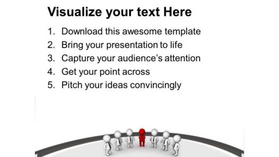 Role Of Organizational Leader PowerPoint Templates Ppt Backgrounds For Slides 0613