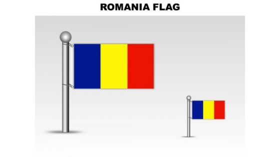 Romania Country PowerPoint Flags