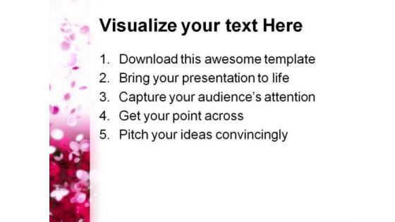 Rose Petals Beauty PowerPoint Themes And PowerPoint Slides 0711