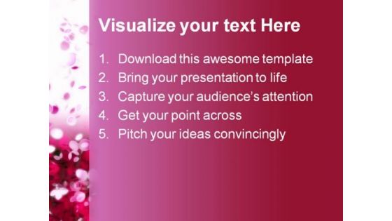 Rose Petals Beauty PowerPoint Themes And PowerPoint Slides 0711