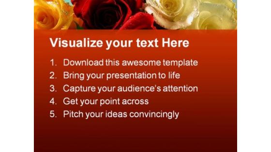 Roses Nature PowerPoint Templates And PowerPoint Backgrounds 0511