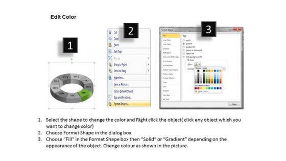 Round Illustration Of 9 Circular Steps Computer Business Plan PowerPoint Slides