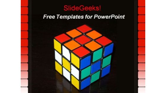 Rubik Cube PPT Template
