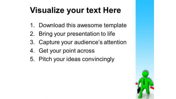 Run And Achieve Your Goal PowerPoint Templates Ppt Backgrounds For Slides 0513
