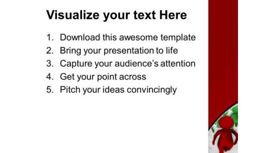 Run Fast For Achieving Targets PowerPoint Templates Ppt Backgrounds For Slides 0613