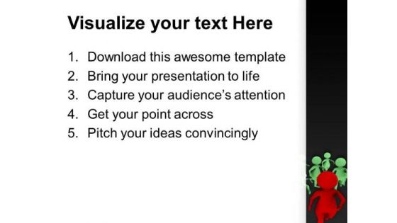 Run Fast For Getting Chance In Business PowerPoint Templates Ppt Backgrounds For Slides 0613