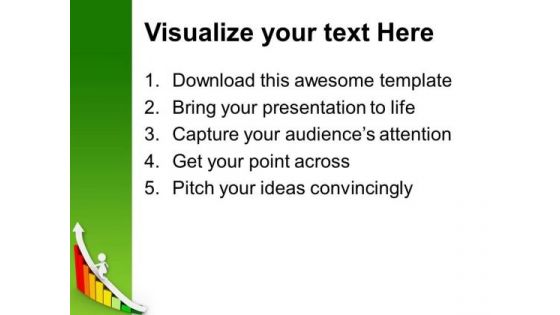 Run Fast Towards Your Goal PowerPoint Templates Ppt Backgrounds For Slides 0613
