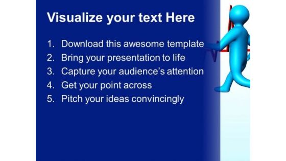 Running Man Heartbeat Medical PowerPoint Templates And PowerPoint Themes 0512