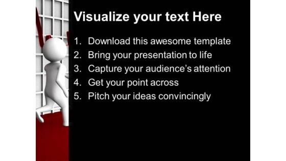 Running With Heartbeat PowerPoint Templates Ppt Backgrounds For Slides 0513