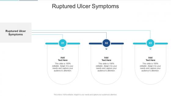 Ruptured Ulcer Symptoms In Powerpoint And Google Slides Cpb